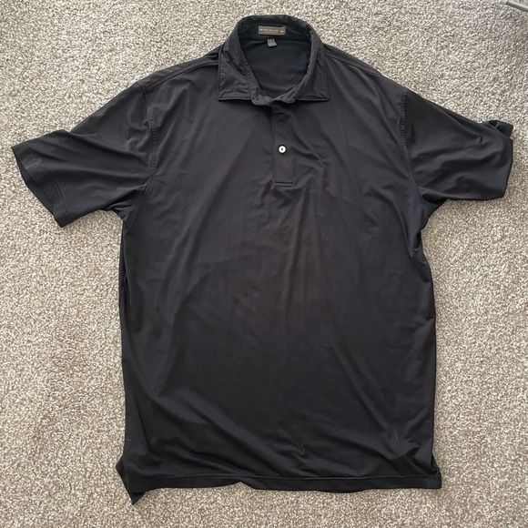 Large Black Peter Millar Polo - Picture 2 of 3